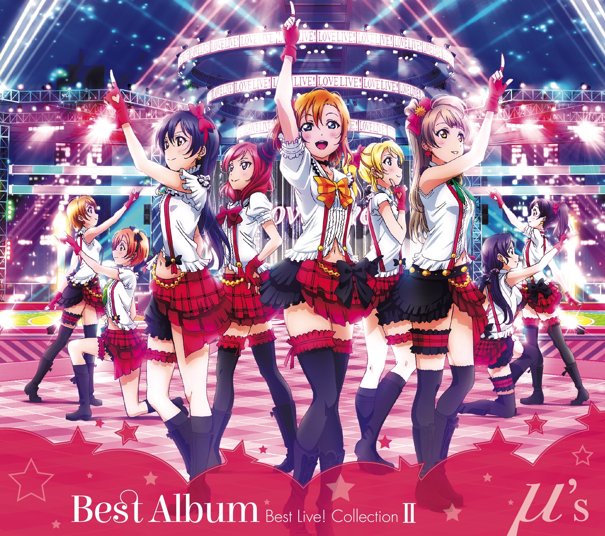 μ's Best Album Best Live! collection II cover